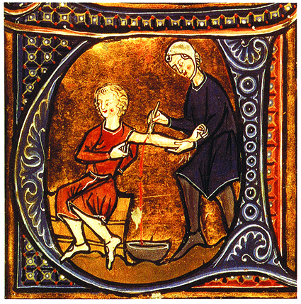 Blood letting , Ancient remedies, Medieval Europe